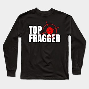 Top Fragger Online Gaming Long Sleeve T-Shirt